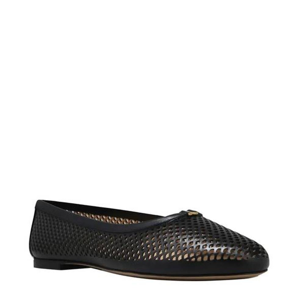 Chloe Marcie Perforated Ballerinas Flat in Black 39